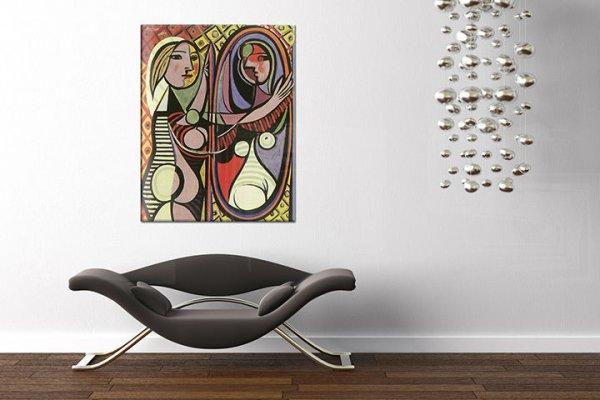 A kép a vásznon ISTENNŐ A ZUHANÁS ELŐTT - Pablo Picasso REP108