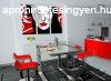 Kzzel festett POP Art festmny Nice WOMAN 3 darab nwoman | 