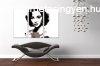 Kzzel festett POP Art festmny Elizabeth Taylor 3 darab et2