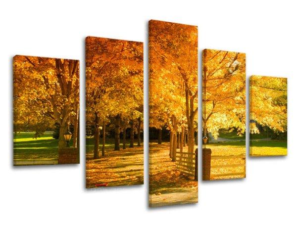 5 részes falfestés TREES ST020E50