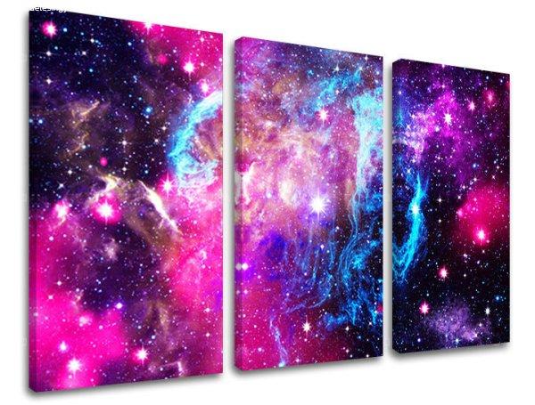 3-részes falfestmény UNIVERSE GA003E30