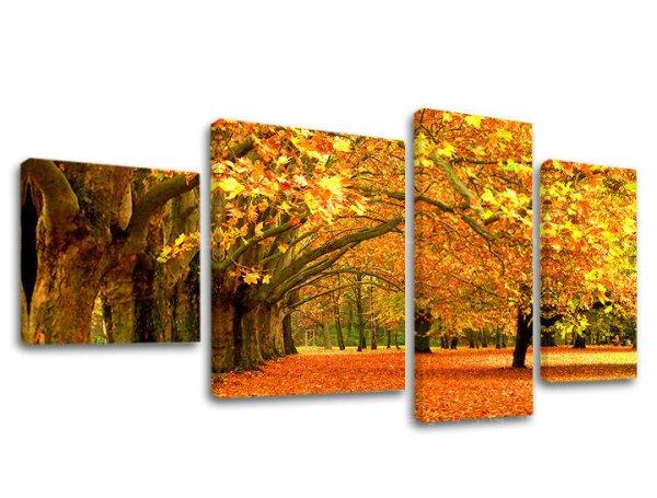 A kép vásznon 4 rész TREES ST010E40