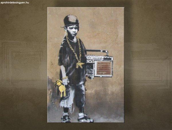 A kép vásznon 1 db Street ART - Banksy
