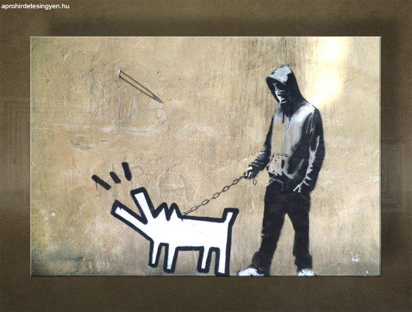 A kép vásznon 1 db Street ART - Banksy