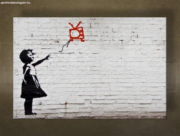 A kép vásznon 1 db Street ART - Banksy