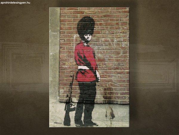 A kép vásznon 1 db Street ART - Banksy