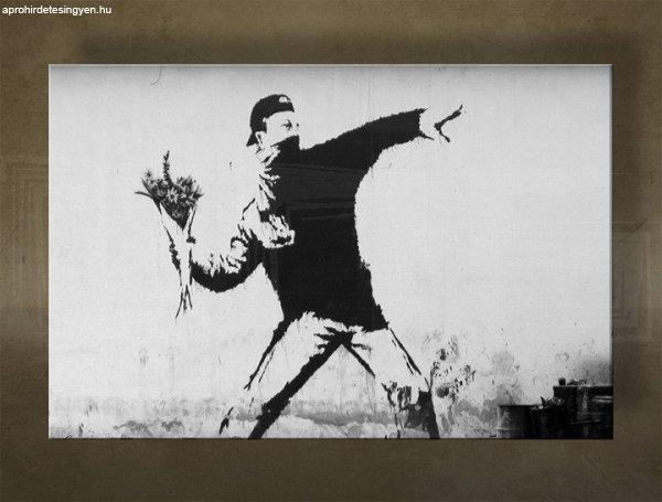 A kép vásznon 1 db Street ART - Banksy