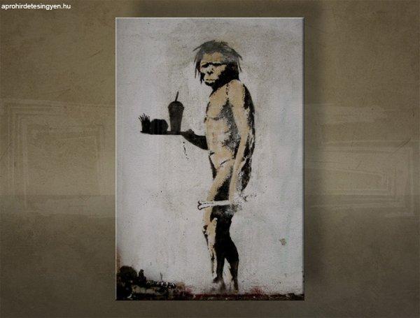 A kép vásznon 1 db Street ART - Banksy