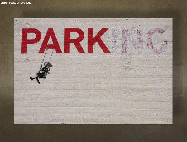 A kép vásznon 1 db Street ART - Banksy