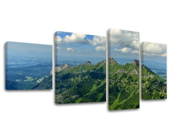 4 részes falfestmény SLOVÁKIA / TATRY SK033E40