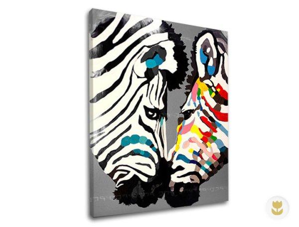 A szerző reprodukciója vászonra ZEBRA XOBDA017E1