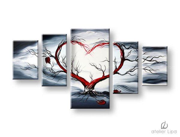Szerzői reprodukció vászonra LOVE XOBDO091D5