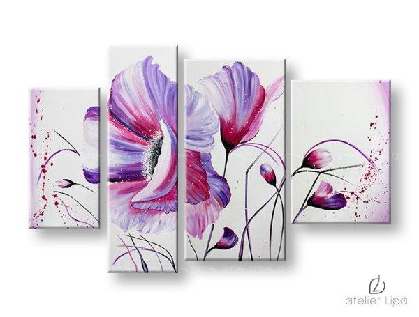 Szerzői reprodukció vászonra FLOWERS XOBDO118D4