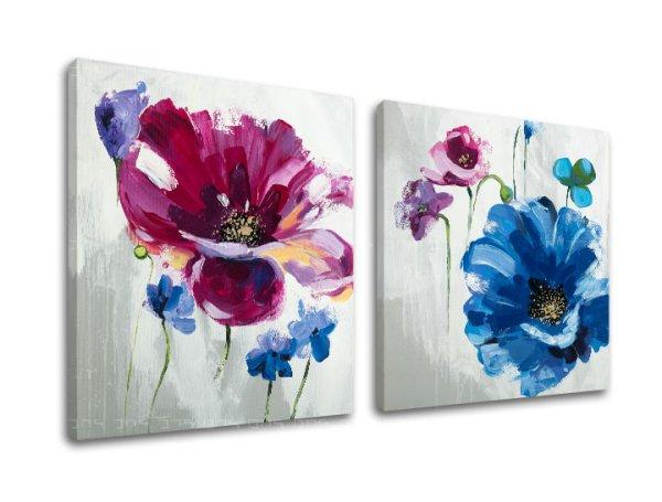 Szerzői reprodukció vászonra FLOWERS XOBAM033E2