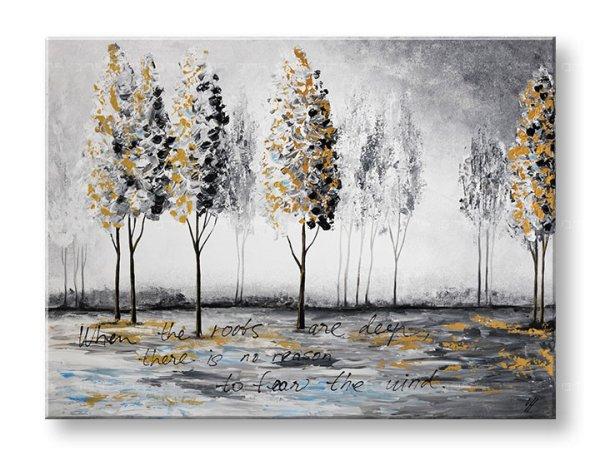 Festett falfestmény TREES 1 rész YOBAM036E1 | különböző méretek