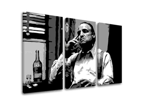 Nyomtatott POP Art kép Marlon Brando 3 részek mb2