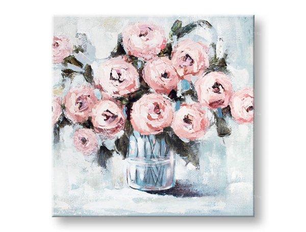 Festett falikép FLOWERS IN A VASE 1részes 70x70 cm CWF1946HE1
