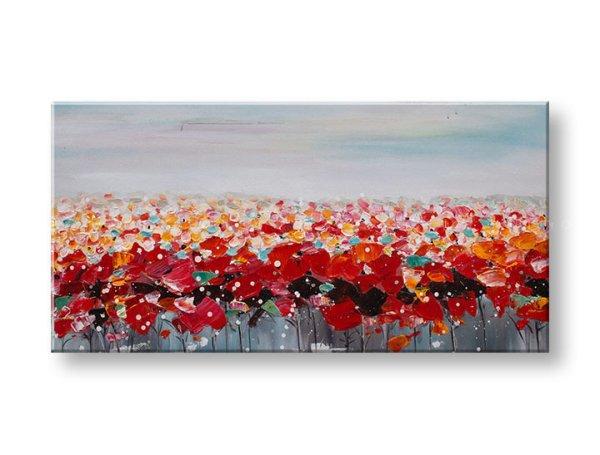 Festett falikép FLOWERS 1 rész 100x50 cm CWF1897WE1