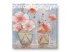 Festett falikp FLOWERS IN A VASE 1-rszes 60x60 cm CWF1863W