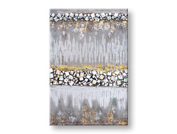 Festett falikép ABSTRAKT 1 rész 60x90 cm CWF1014W-3E1
