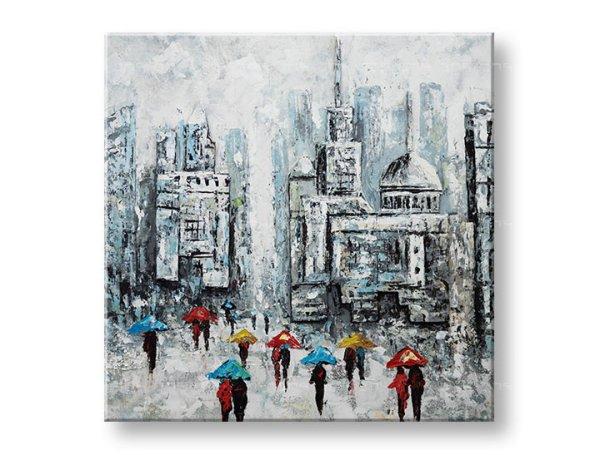 Festett falfestmény CITY 1 rész 70x70 cm CFAZH4736AE1