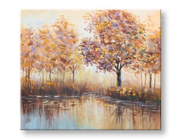 Festett falikép TREES 1 rész 70x60 cm YOBCFAZH6380E1 | különböző méretek