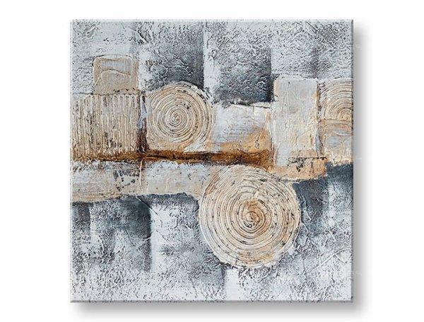 Festett falikép ABSTRAKT 1 rész 50x50 cm CFA12CX0946E1