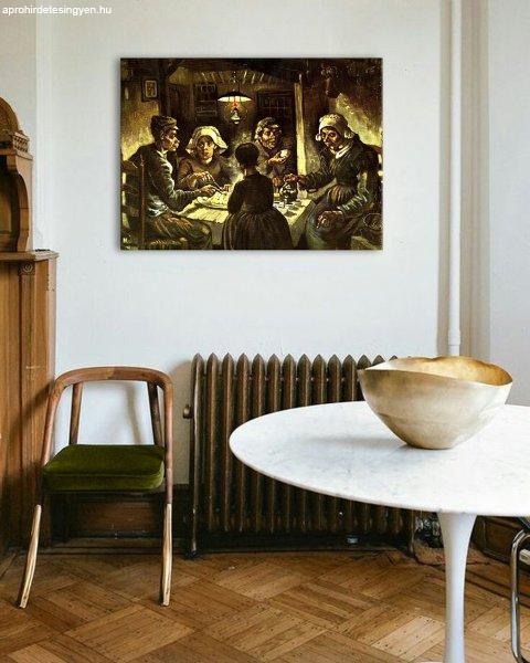 A kép a vásznon Vincent van Gogh - Eaters burgonya