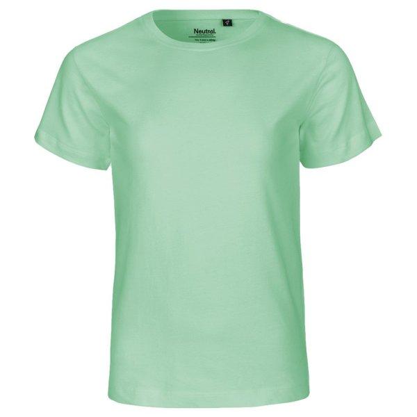 Neutral Rövid ujjú gyerek póló organikus Fairtrade biopamutból - Dusty mint
| 140/146