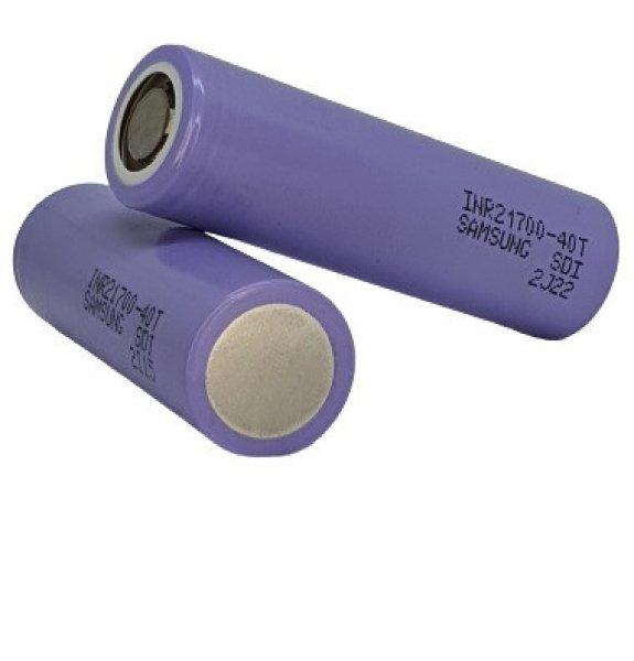 Samsung INR21700-40T 3,6V Li-ion akkumulátor 4000 mAh 35A 2170040T
