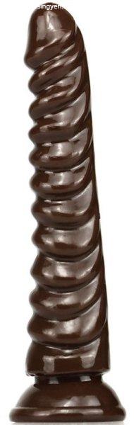 Dildo Monster Squel – prémium barna dildó 20 cm hosszú