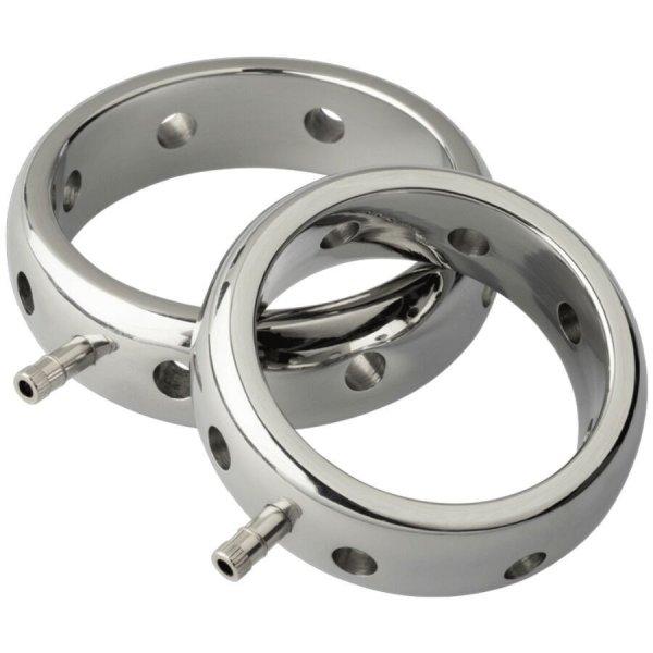 ELECTRASTIM – prémium elektrosokk fém péniszgyűrű 42 mm