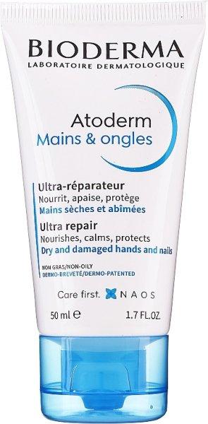 Bioderma Tápláló kézkrém Atoderm Mains 50 ml