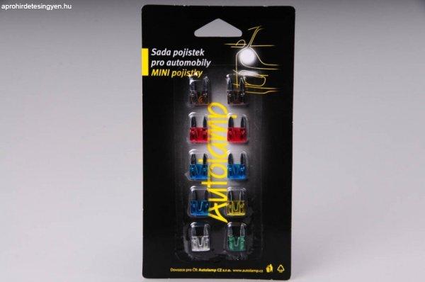 MINI biztosítékkészlet 7,5–30A (10 darabos)|Autolamp