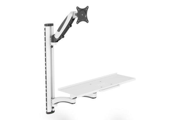 Digitus DA-90451 Workstation (monitor, keyboard, mouse) Wall Mount 32"
White/Black