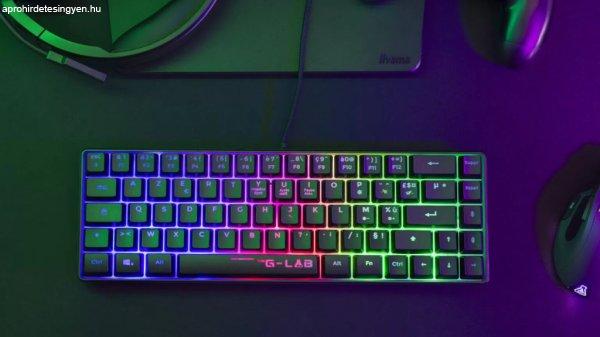The G-Lab Keyz Hydrogen Keyboard Black HU