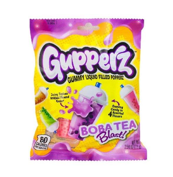 Gupperz Boba Tea Blast töltött gumicukor 72g