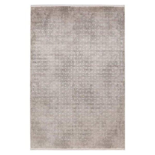 Szőnyeg, Pierre Cardin, elegáns mintázatú, ezüst, akril - viszkóz, 80x150
cm - GRESOU - Butopêa