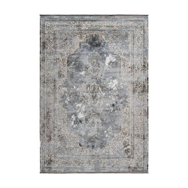 Szőnyeg, Pierre Cardin, klasszikus mintázatú,ezüst - szürke -  barna,
lyocell - viszkóz - akrill, 120x170 cm - TACHOU - Butopêa