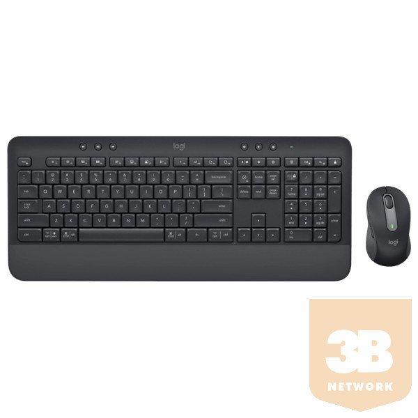 LOGITECH Billentyűzet + egér - MK650 Vezeték Nélküli Combo Grafitszürke,
HUN