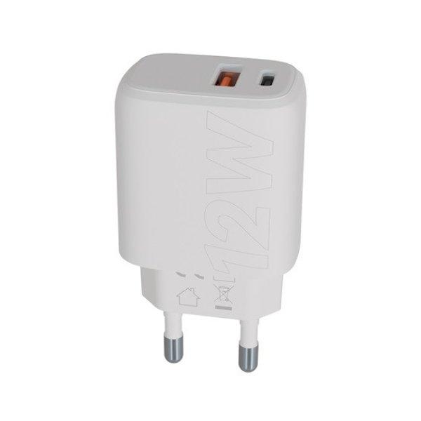 CHG AVAX CH312W SPEEDY Hálózati fali töltő USB A + Type C, 12W