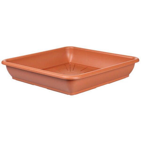 Quattro csészealj virágcserépbe terrakotta hosszúság 30 cm