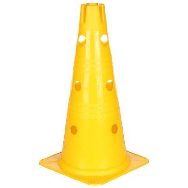 Vario kúp lyukakkal, sárga, 38 cm, csomagolás: 1 db