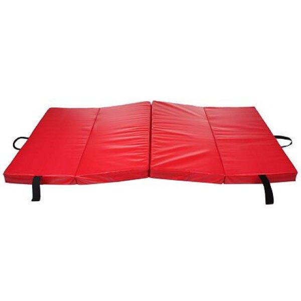 FoldMat 8 összecsukható tornaszőnyeg piros csomagolás 1 db