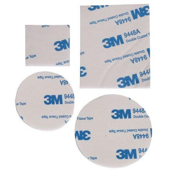 3M Fix Plates öntapadós matricák 4 db fehér csomagolás 1 szett