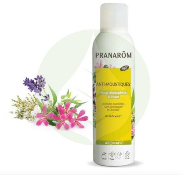 Aromapic - Szúnyog és rovarriasztó spray - ruhára légtérbe - Bio - 150ml -
Pranarom