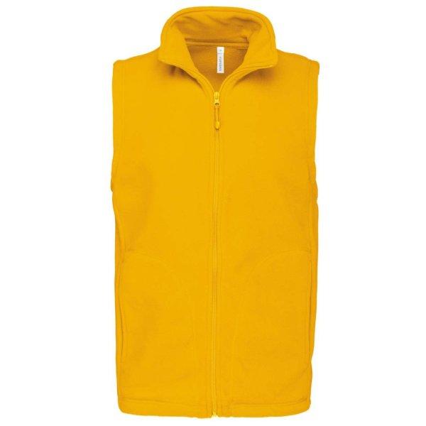 Férfi LUCA polár mellény, Kariban KA913, Yellow-S