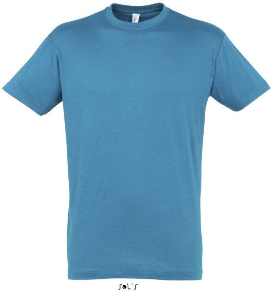 Uniszex REGENT kereknyakú rövid ujjú pamut póló, SOL'S SO11380,
Aqua-3XL