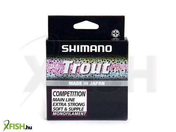 Shimano Line Trout Competition Pisztrángos Monofil Zsinór Piros 150m 0,20mm
3,27Kg