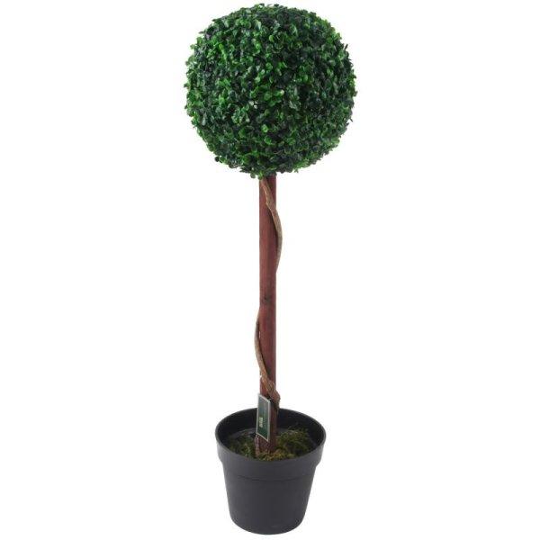 Élethű gömb buxus műfa 90 cm